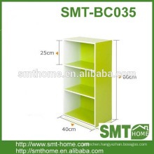 cheap commercial melamine MDF PB wooden cube bookshelf